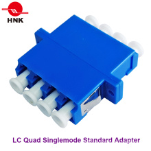 LC Quad Singlemode Adaptateur en fibre optique en plastique standard